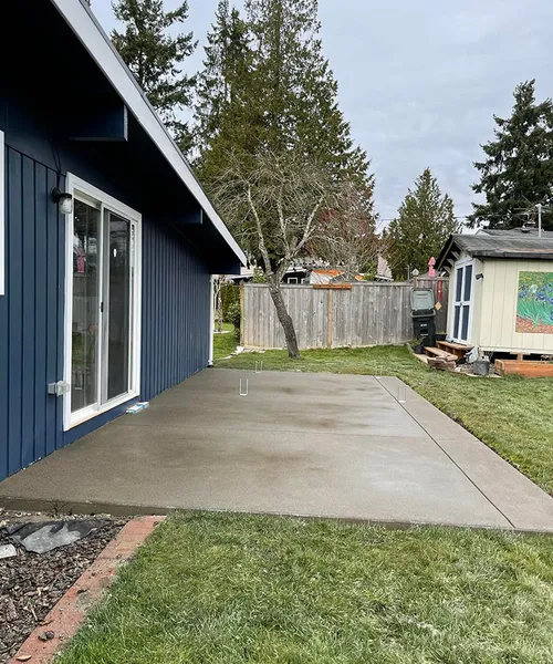 Patio Concrete in Des Moines 